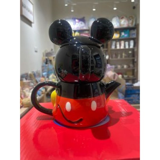 迪士尼 米奇造型陶瓷茶具組