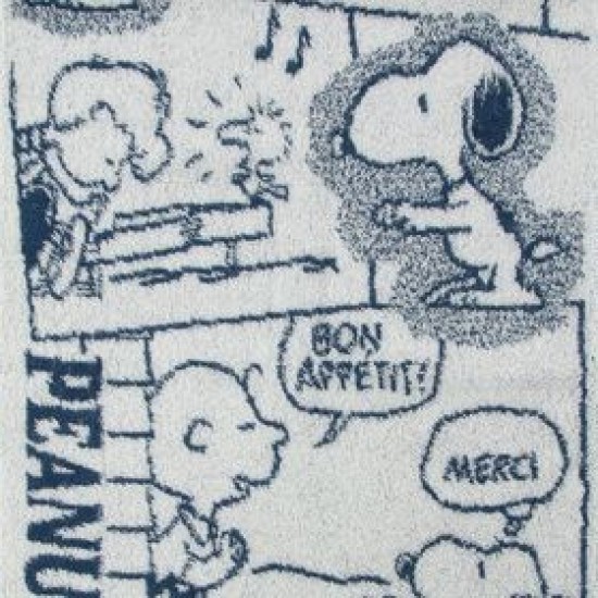 Snoopy 漫畫圖案 長毛巾