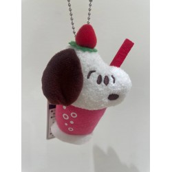Snoopy 甜點系列 草莓蘇打汽水 玩偶娃娃吊飾