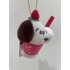 Snoopy 甜點系列 草莓蘇打汽水 玩偶娃娃吊飾