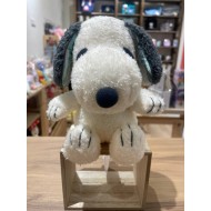 Snoopy 薄荷條紋絨毛玩偶娃娃 S號