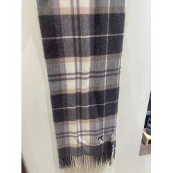 三麗鷗 經典格紋 圍巾 酷洛米款