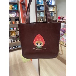 貓福姍迪 秋冬新品 帆布袋 手提袋 草莓貓咪款