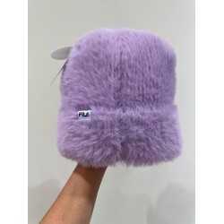 FILA 秋冬 中性 毛帽 紫色