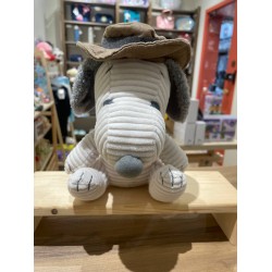 Snoopy 燈心絨 小獵犬偵查童軍裝扮 玩偶娃娃