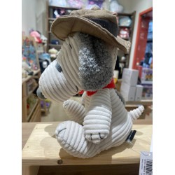 Snoopy 燈心絨 小獵犬偵查童軍裝扮 玩偶娃娃