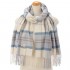 三麗鷗 經典格紋 圍巾 大耳狗款