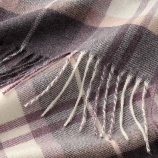 三麗鷗 經典格紋 圍巾 酷洛米款