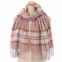 三麗鷗 經典格紋 圍巾 美樂蒂款
