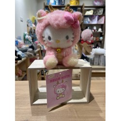 三麗鷗 龍造型 玩偶娃娃吊飾 Hello kitty款